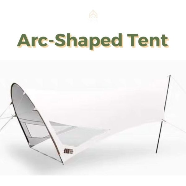 Arc-Shape Canopy Tent (off-white)